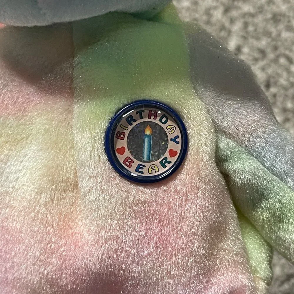 TY Beanie Baby- B.B. Bear Retired December 1999 - Picture 3 of 3